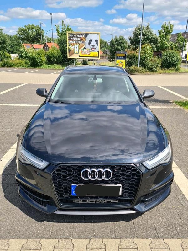 Schwarz Gebraucht 2015 Audi A6 S-Line Kombi | 12.900 € (Superpreis) - Bild 1/4