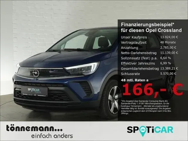 Gebraucht Opel Crossland Edition 110 PS (80 kW) 2022 SUV