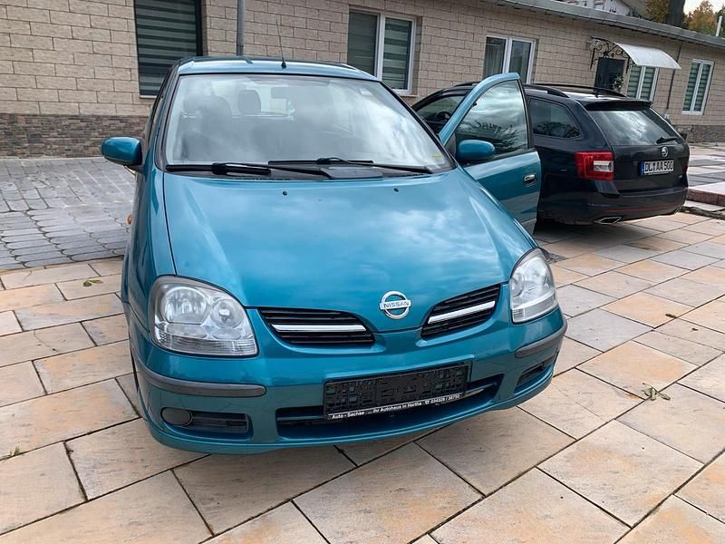 Blau Gebraucht 2003 Nissan Almera Tino Van / Kleinbus | 799 € (Superpreis) - Bild 1/4