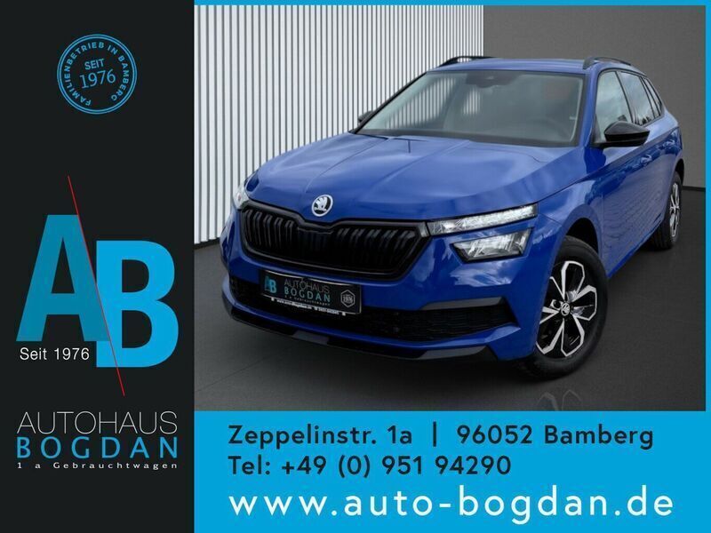 Blau Gebraucht 2023 Skoda Kamiq Ambition SUV | 22.480 € (Guter Preis) - Bild 1/2
