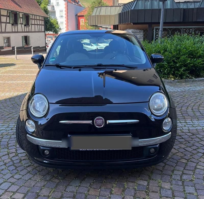Schwarz Gebraucht 2007 Fiat 500 Kleinwagen | 2.800 € (Teuer) - Bild 1/4