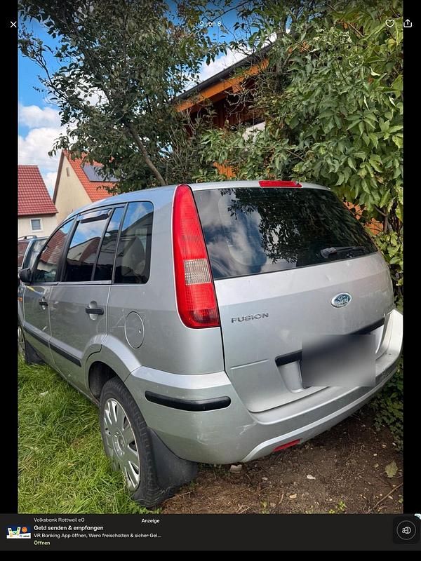 Gebraucht Ford Fusion 90 PS (66 kW) 2005 Silber Kleinwagen