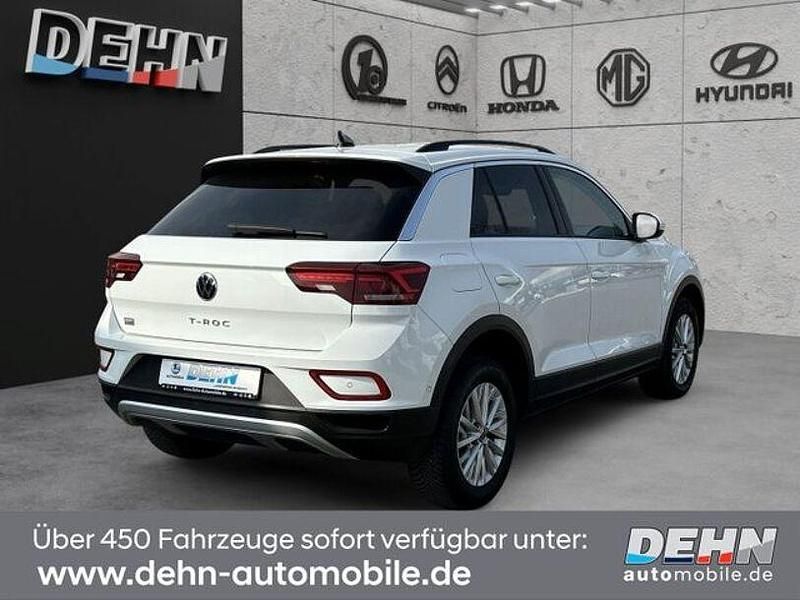 Gebraucht VW T-Roc Life 110 PS (80 kW) 2023 Weiß SUV
