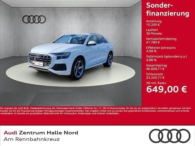 Gebraucht Audi Q8 Ambiente 286 PS (210 kW) 2022 Gletscherweiß metall SUV