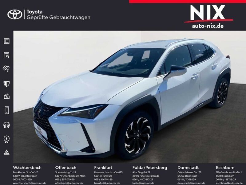 Weiß Gebraucht 2023 Lexus UX 250h SUV | 32.890 € (Etwas zu teuer) - Bild 1/4