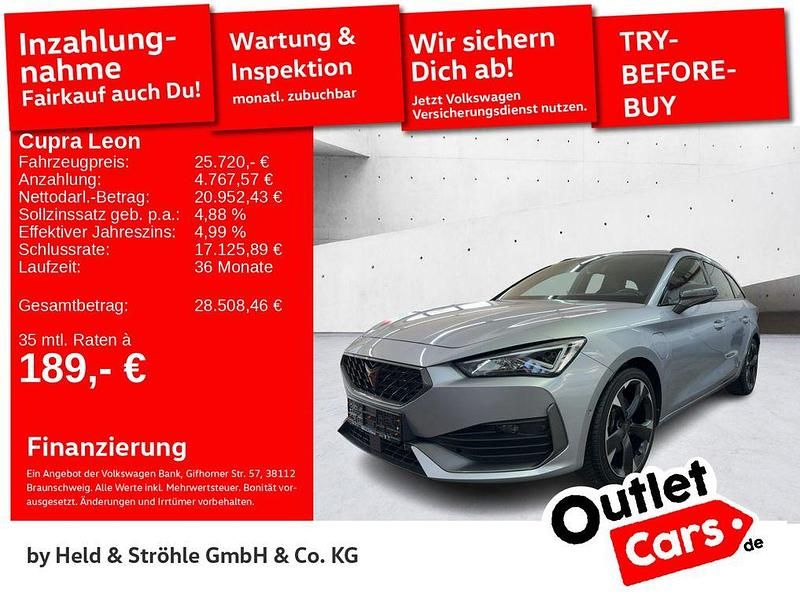 Urban silber metallic Gebraucht 2023 Cupra Leon Kombi | 25.720 € (Guter Preis) - Bild 1/3