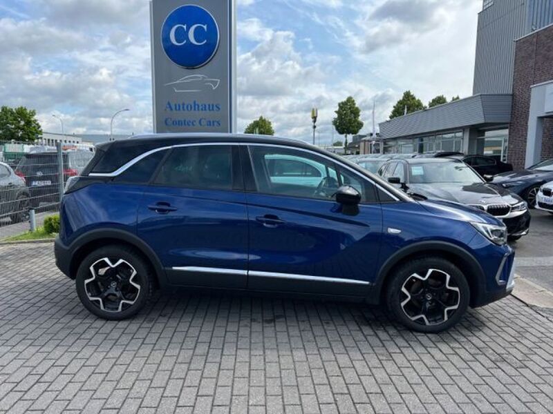 Nautic blau (metallic) Gebraucht 2022 Opel Crossland X Ultimate SUV | 16.300 € (Fairer Preis) - Bild 1/3