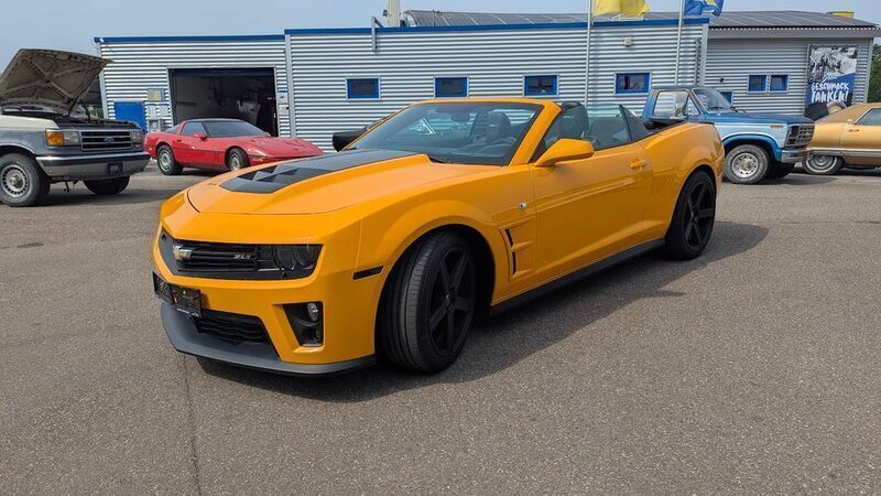 Orange Gebraucht 2015 Chevrolet Camaro ZL1 Cabrio | 58.000 € (Etwas zu teuer) - Bild 1/4