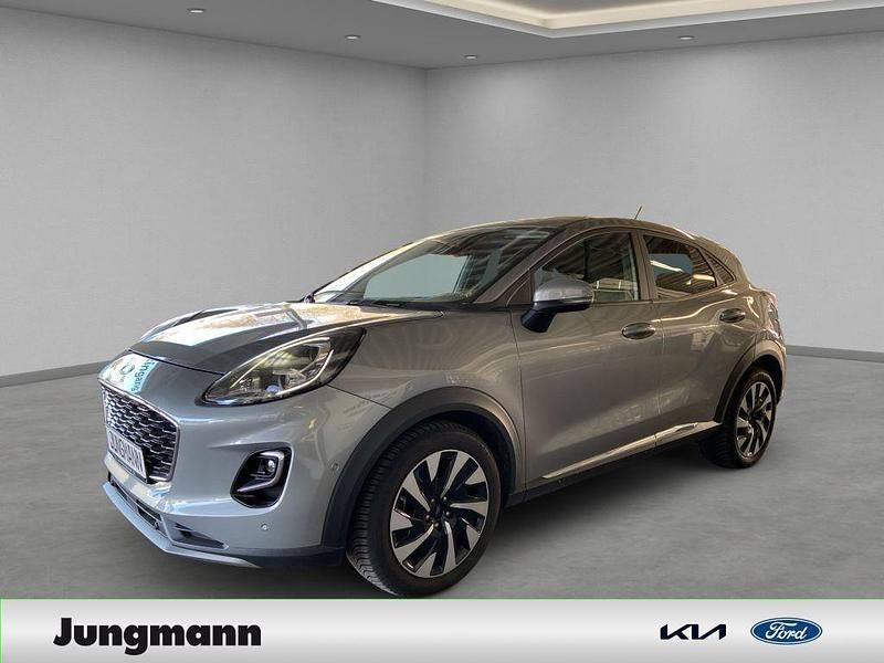 Gebraucht Ford Puma Titanium 125 PS (91 kW) 2022 Hell grau metallic SUV