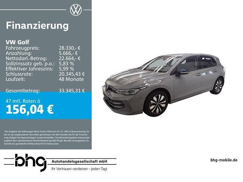 Gebraucht VW Golf VIII Goal 150 PS (110 kW) 2025 Mondsteingrau Limousine