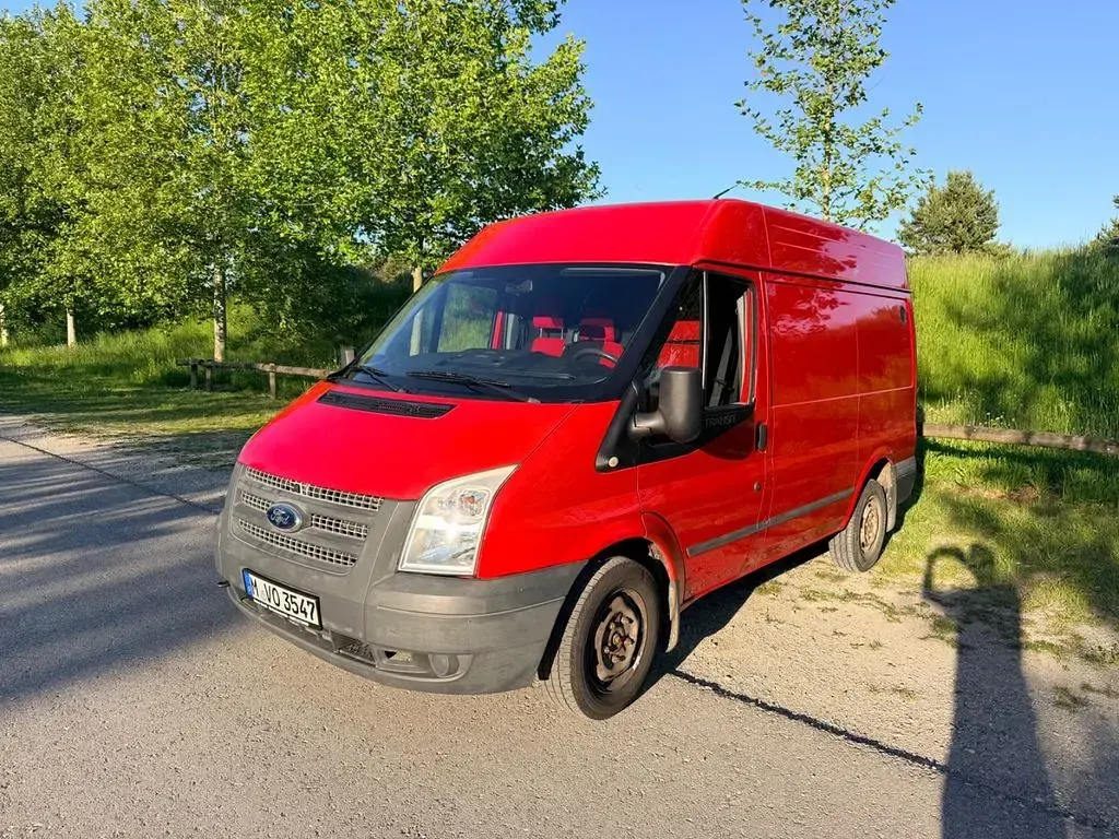 Gebraucht Ford Transit 125 PS (91 kW) 2012 Rot Van / Kleinbus