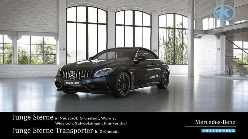 Obsidianschwarz Gebraucht 2023 Mercedes C63S AMG AMG Cabrio | 84.990 € (Teuer) - Bild 1/4
