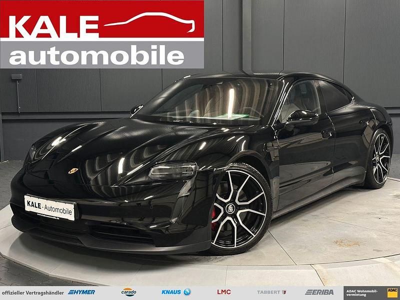 Schwarz Gebraucht 2022 Porsche Taycan 4S Chrono Limousine | 67.970 € (Fairer Preis) - Bild 1/4