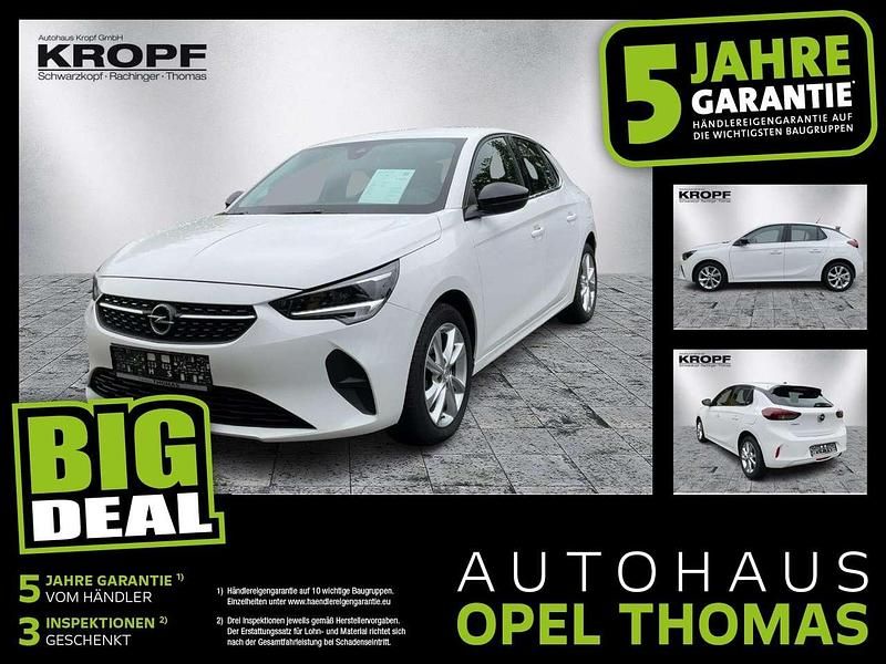 Jade weiss/arktis weiss Gebraucht 2022 Opel Corsa Elegance Kleinwagen | 12.290 € (Fairer Preis) - Bild 1/4