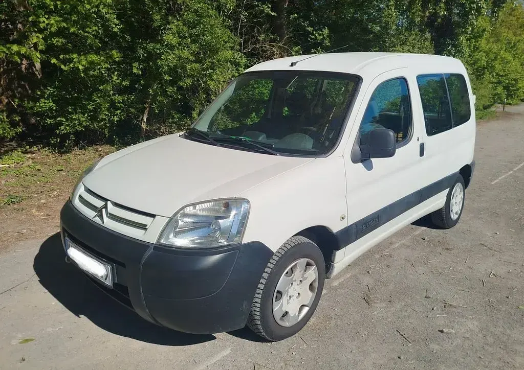 Gebraucht Citroën Berlingo First 75 PS (55 kW) 2009 Weiß Van / Kleinbus