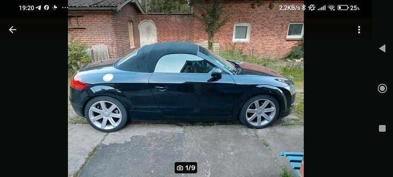Schwarz Gebraucht 2008 Audi TT Roadster Cabrio | 4.299 € (Guter Preis) - Bild 1/4