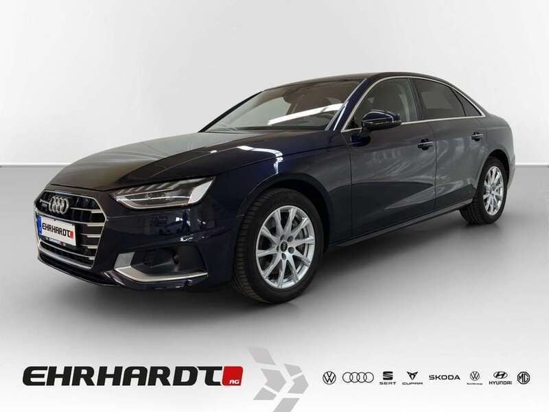 Blau Gebraucht 2021 Audi A4 Advanced Plus Limousine | 35.990 € (Fairer Preis) - Bild 1/3