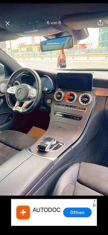 Gebraucht Mercedes C220 AMG line 194 PS (142 kW) 2018 Coupé
