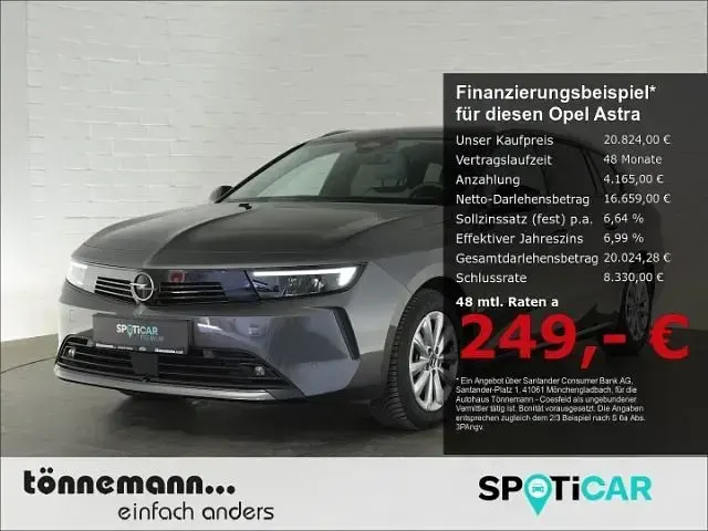 Gebraucht Opel Astra Elegance 131 PS (96 kW) 2023 Kleinwagen