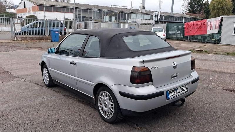 Gebraucht VW Golf Cabriolet Comfortline 101 PS (74 kW) 1999 Silber Cabrio