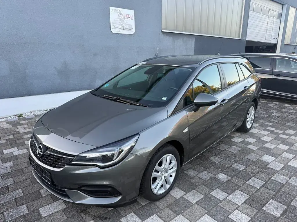 Gebraucht Opel Astra Edition 122 PS (89 kW) 2020 Grau Kombi