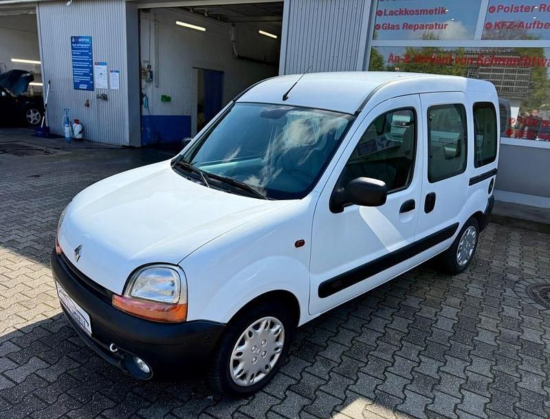 Gebraucht Renault Kangoo Authentique 75 PS (55 kW) 2002 Weiß Van / Kleinbus