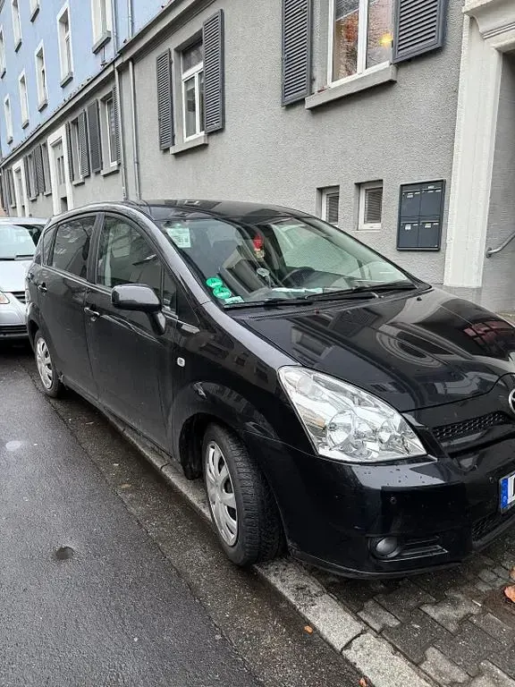 Gebraucht Toyota Corolla Verso Edition 129 PS (94 kW) 2007 Schwarz Van / Kleinbus
