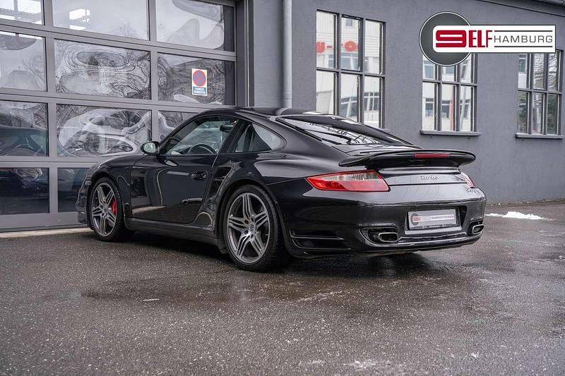 Gebraucht Porsche 997 Turbo 480 PS (353 kW) 2007 Basaltschwarz metallic (c9z) Coupé