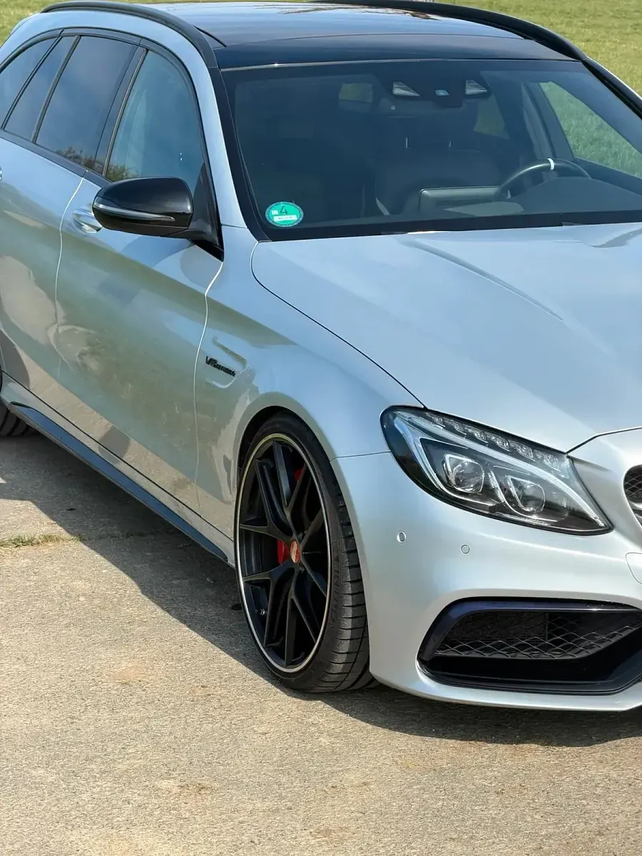 Gebraucht Mercedes C63S AMG 510 PS (375 kW) 2017 Silber Kombi