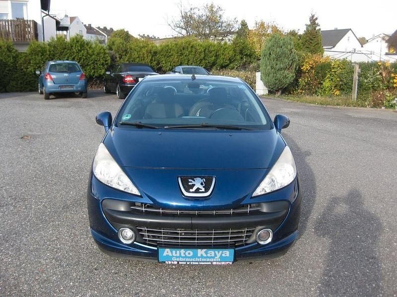 Blau Gebraucht 2008 Peugeot 207 CC Sport Cabrio | 1.999 € (Guter Preis) - Bild 1/4