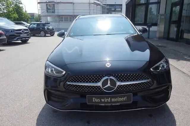 Gebraucht Mercedes C300 AMG 265 PS (194 kW) 2024 Lack obsidianschwarz Kombi