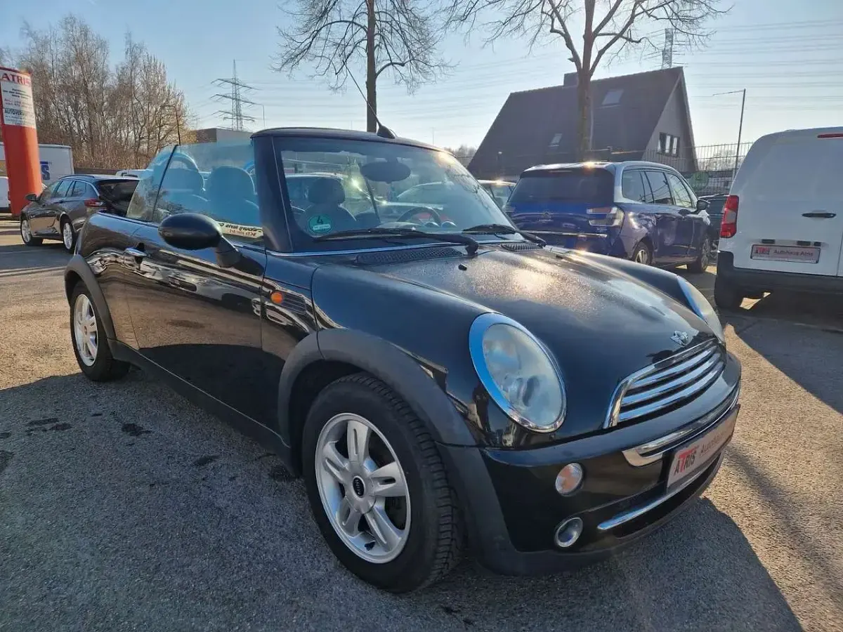 Brugt Mini One Cabriolet 90 HK (66 kW) 2004 Sort Cabriolet