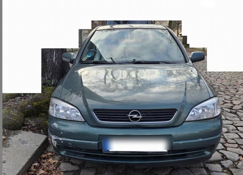 Gebraucht Opel Astra Comfort 85 PS (62 kW) 2003 Grün Limousine