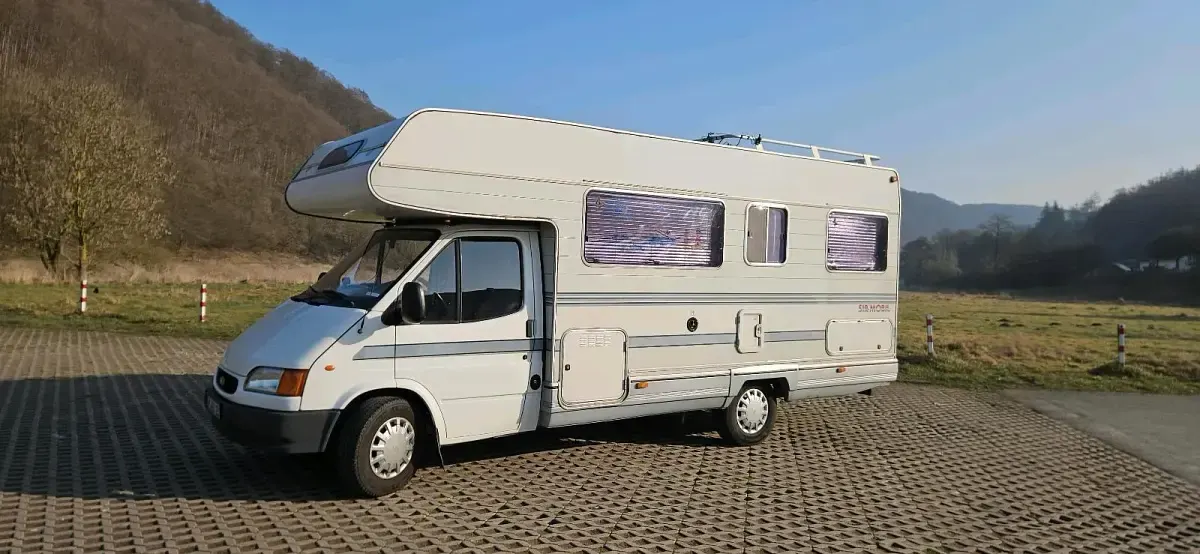 Gebraucht Ford Transit 100 PS (73 kW) 1996 Weiß Van