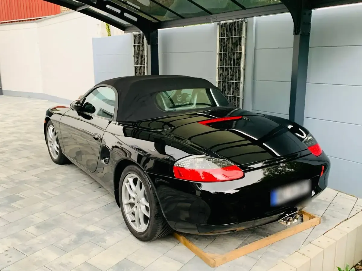 Gebraucht Porsche Boxster 220 PS (161 kW) 1999 Schwarz Cabrio