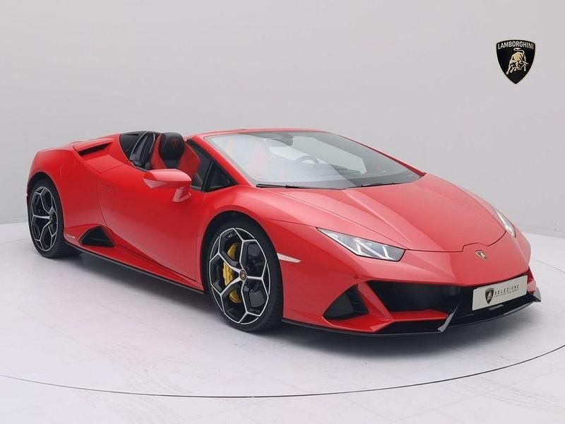Rosso mars Gebraucht 2020 Lamborghini Huracán Cabrio | 289.900 € - Bild 1/4