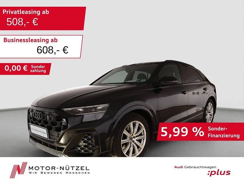 Mythosschwarz metallic Gebraucht 2025 Audi Q8 S-Line SUV | 69.930 € (Fairer Preis) - Bild 1/4