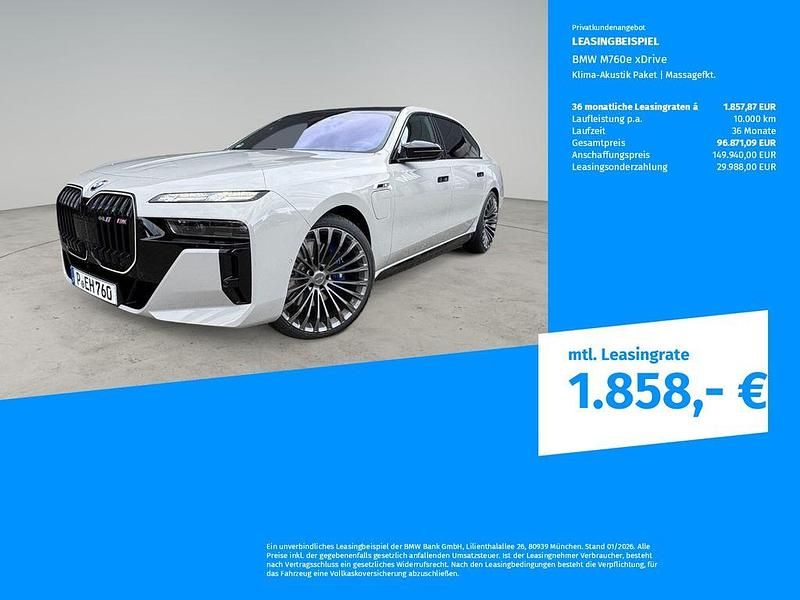 Gebraucht BMW M760e Executive 571 PS (419 kW) 2024 Weiß Limousine