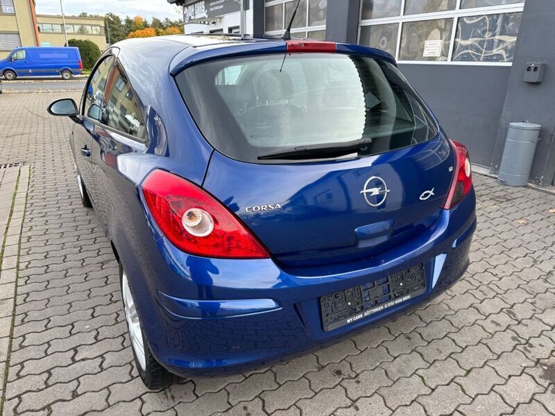 Gebraucht Opel Corsa Edition 80 PS (58 kW) 2008 Blau Limousine