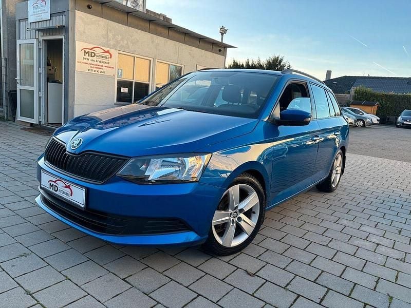 Gebraucht Skoda Fabia Active 75 PS (55 kW) 2017 Blau Kombi