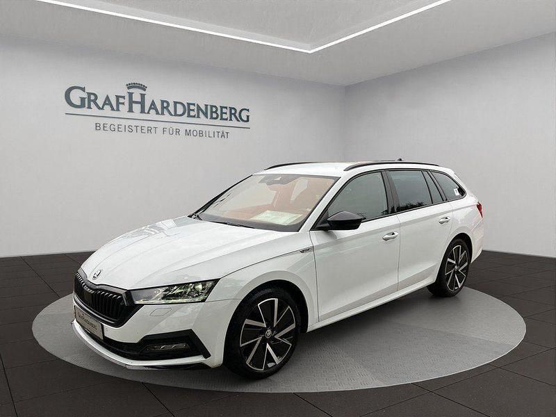 Weiß Gebraucht 2022 Skoda Octavia SportLine Kombi | 26.410 € (Fairer Preis) - Bild 1/4