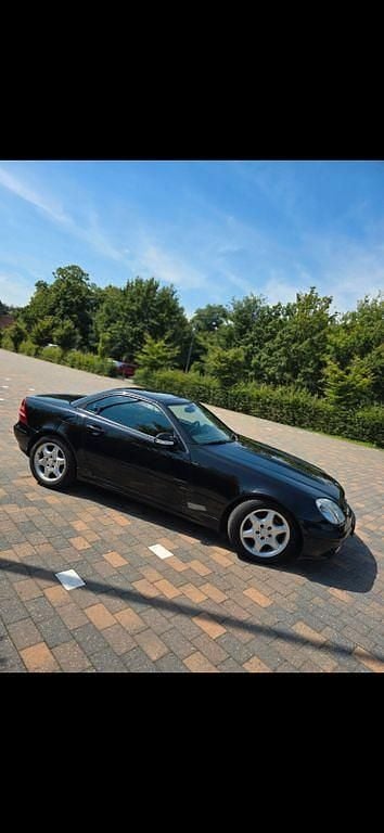 Schwarz Gebraucht 2001 Mercedes SLK230 Cabrio | 3.450 € (Guter Preis) - Bild 1/4