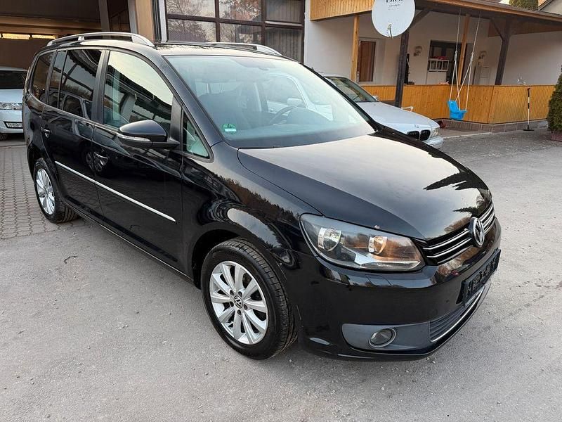 Gebraucht VW Touran Highline 140 PS (102 kW) 2011 Schwarz Van / Kleinbus