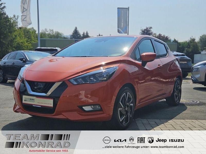 Orange Gebraucht 2022 Nissan Micra N-Way Kleinwagen | 13.490 € (Fairer Preis) - Bild 1/4