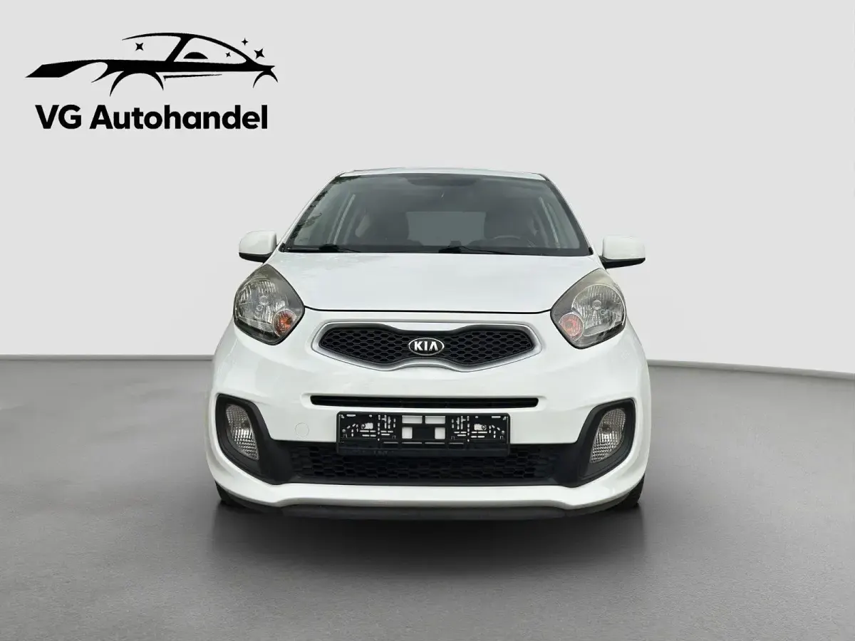 Gebraucht Kia Picanto Edition 7 69 PS (50 kW) 2012 Schneeweiss Kleinwagen