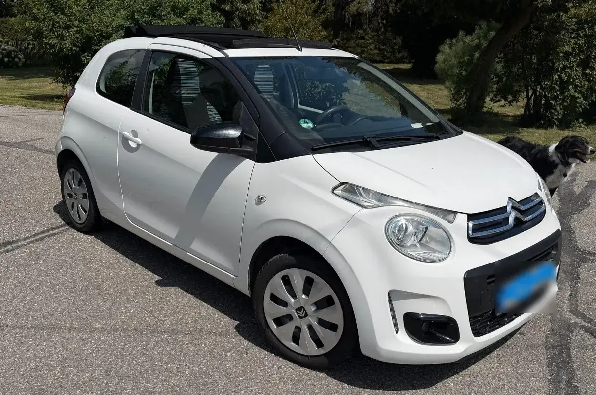 Gebraucht Citroën C1 Feel 69 PS (50 kW) 2018 Weiß Kleinwagen