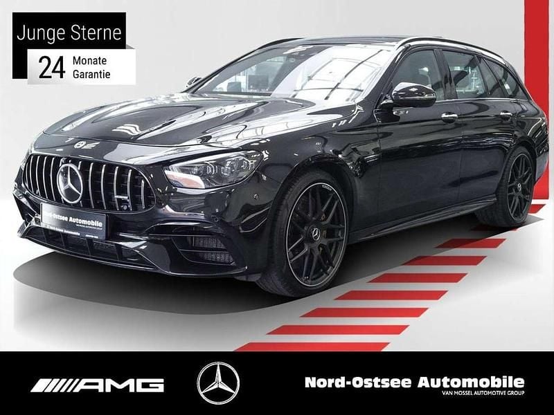 Metalliclack obsidianschwarz Gebraucht 2022 Mercedes E63S AMG AMG Kombi | 82.890 € (Fairer Preis) - Bild 1/4