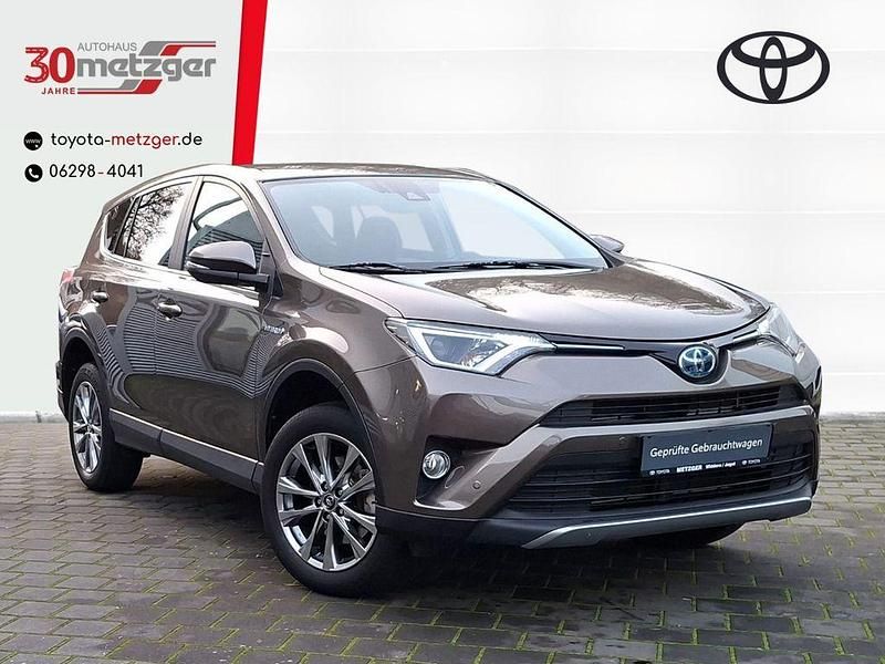 Braun Gebraucht 2016 Toyota RAV4 Hybrid Edition-S SUV | 21.920 € (Fairer Preis) - Bild 1/4