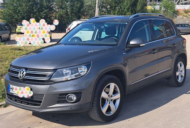 Grau Gebraucht 2014 VW Tiguan Cup SUV | 10.660 € (Guter Preis) - Bild 1/4