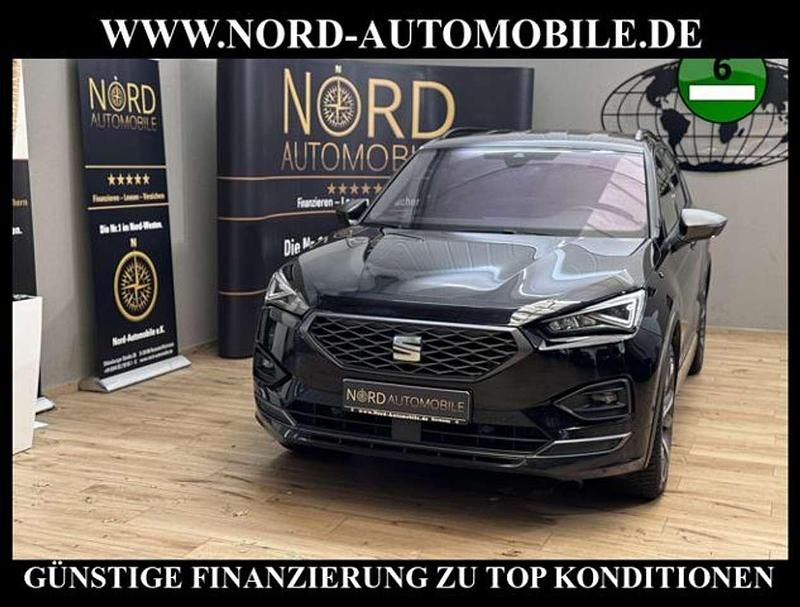 Deep black perleffek (metallic) Gebraucht 2022 Seat Tarraco FR SUV | 24.980 € (Guter Preis) - Bild 1/3